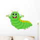 Cute Caterpillar Cartoon Wall Decal Design 2