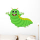Cute Caterpillar Cartoon Wall Decal Design 2