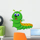 Cute Caterpillar Cartoon Wall Decal Design 1