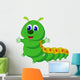 Cute Caterpillar Cartoon Wall Decal Design 1