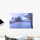 Winter Landscape Wall Decal Design 1