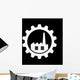 Industrial Icon Wall Decal Design 1