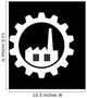 Industrial Icon Wall Decal Design 1