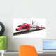Modern High Speed Train Wall Decal