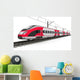 Modern High Speed Train Wall Decal