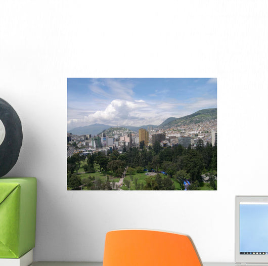 Panorama Quito Capital Ecuador Wall Decal