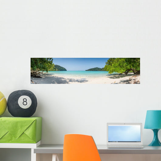 Huge Panorama Wild Tropical Wall Decal