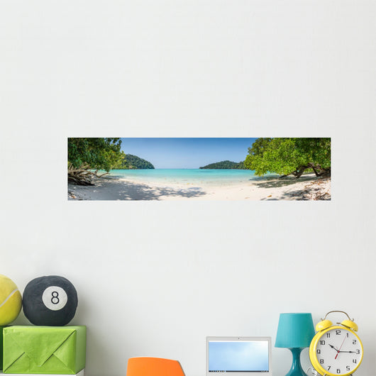 Huge Panorama Wild Tropical Wall Decal