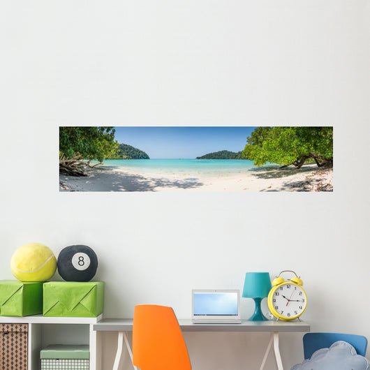 Huge Panorama Wild Tropical Wall Decal