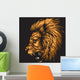 Zodiac Leo Black Wall Decal