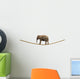 Elephant Rope Wall Decal