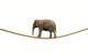 Elephant Rope Wall Decal
