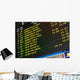 Schedule Board Railway Station Wall Decal