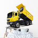 Dump-body Truck Wall Decal