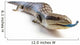 Blue Tongue Lizard Poking Wall Decal