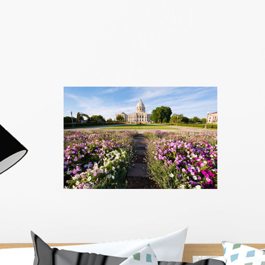 Minnesota Capital Garden Wall Decal
