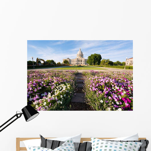 Minnesota Capital Garden Wall Decal