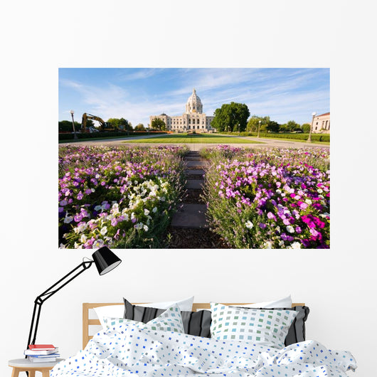 Minnesota Capital Garden Wall Decal