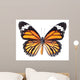 Monarch Butterfly White Wall Decal