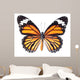 Monarch Butterfly White Wall Decal