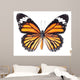 Monarch Butterfly White Wall Decal