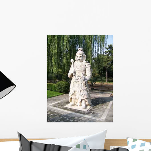 Soldier Ming Tomb Wall Decal