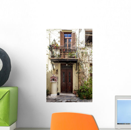 Narrow Streets Chania Greece Wall Decal