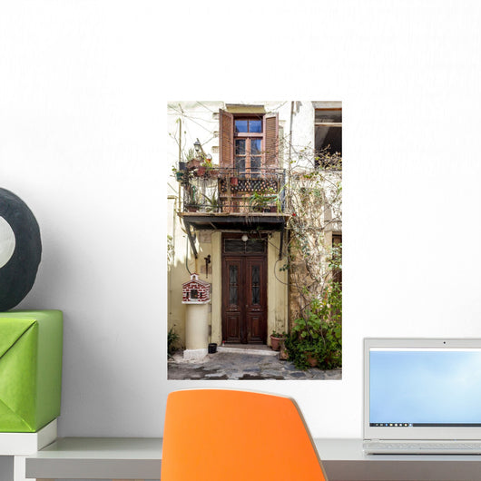 Narrow Streets Chania Greece Wall Decal