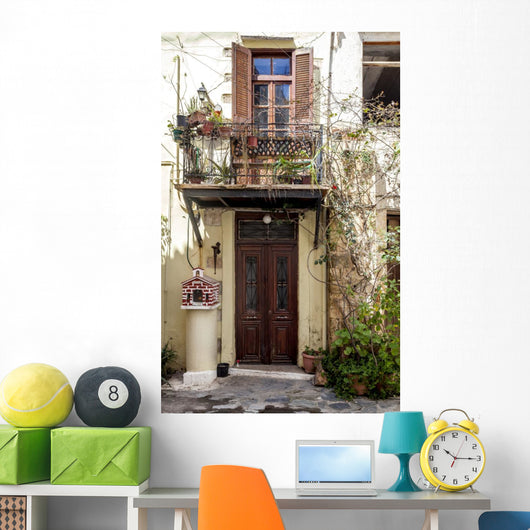 Narrow Streets Chania Greece Wall Decal