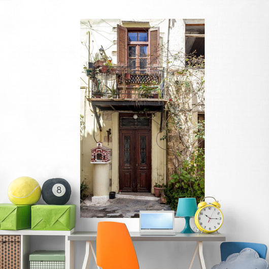 Narrow Streets Chania Greece Wall Decal