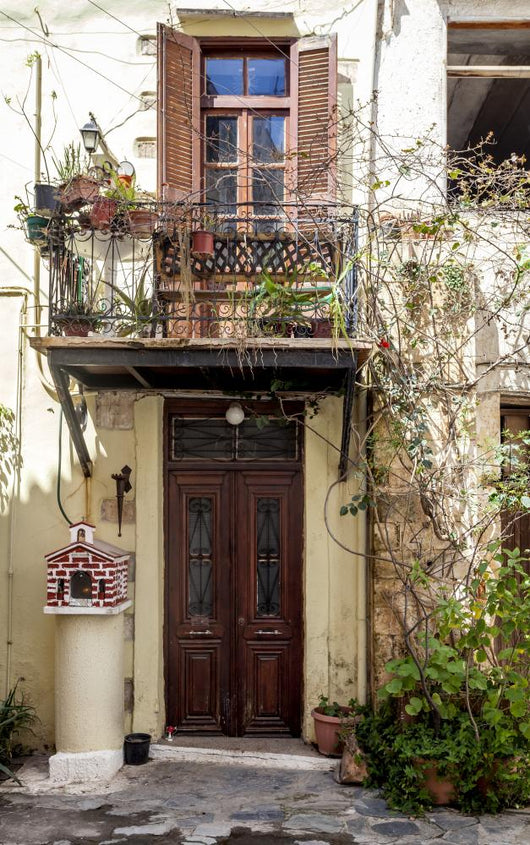Narrow Streets Chania Greece Wall Decal