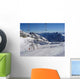 Ski Lift Alps Wall Decal