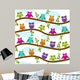 Eulen Bei Tag Wall Decal