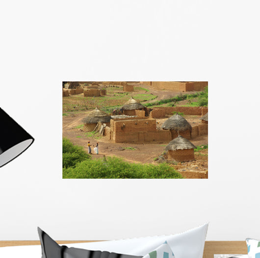 Village Du Sahel Burkina Wall Decal