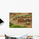 Village Du Sahel Burkina Wall Decal