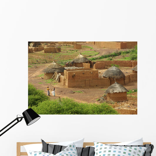 Village Du Sahel Burkina Wall Decal