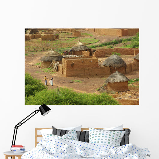 Village Du Sahel Burkina Wall Decal