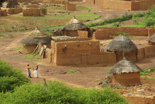Village Du Sahel Burkina Wall Decal