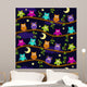 Eulen Der Nacht Wall Decal