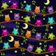 Eulen Der Nacht Wall Decal