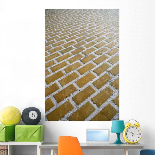 Yellow Brick Road Wall Decal