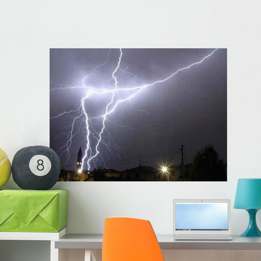 Lightning 2 Wall Decal
