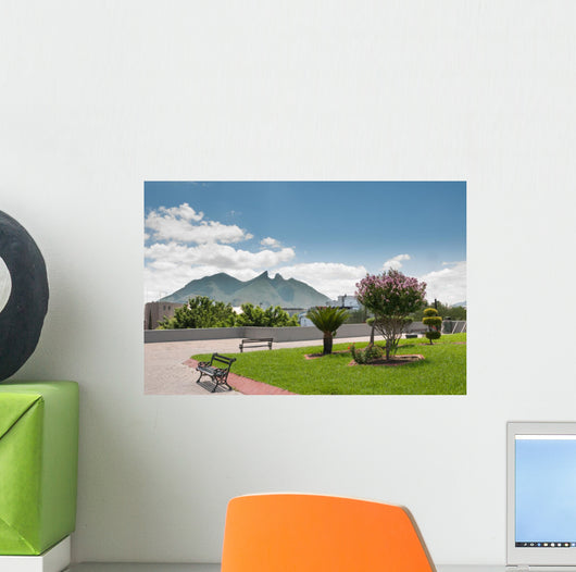 Cerro La Silla Monterrey Wall Decal