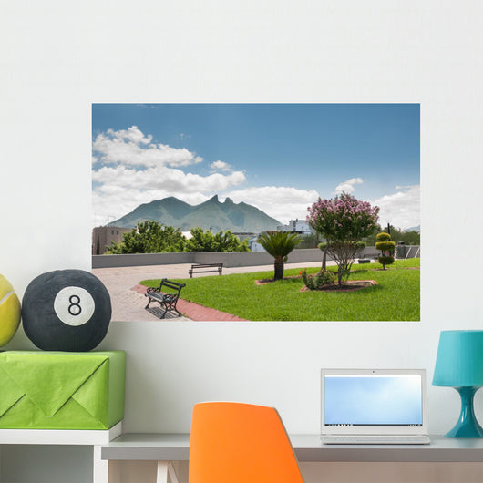 Cerro La Silla Monterrey Wall Decal