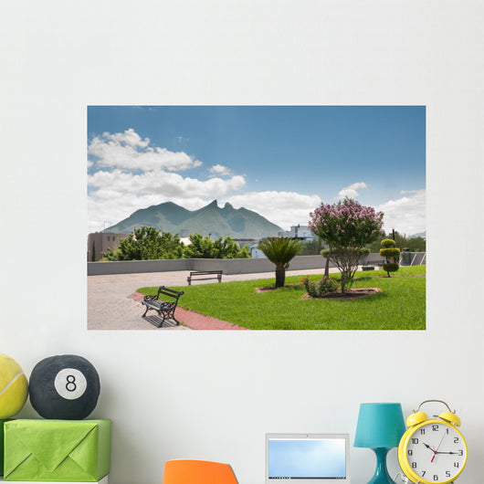 Cerro La Silla Monterrey Wall Decal