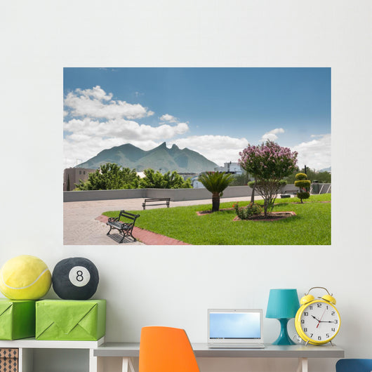 Cerro La Silla Monterrey Wall Decal