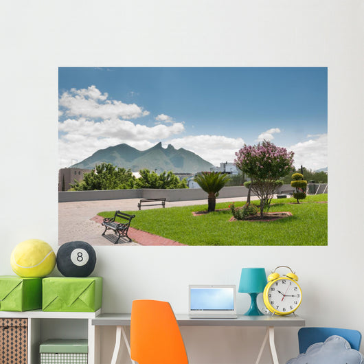 Cerro La Silla Monterrey Wall Decal