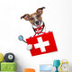 Medical Doctor Dog Wall Decal