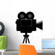 Movie Camera Wall Decal Design 2