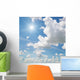 Sun Blue Sky with Wall Decal